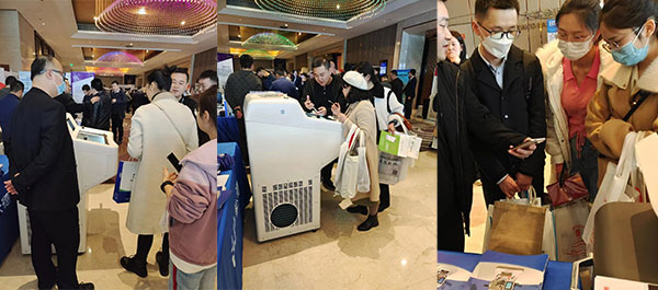 病理技術(shù)專家來瑞沃德展臺參觀