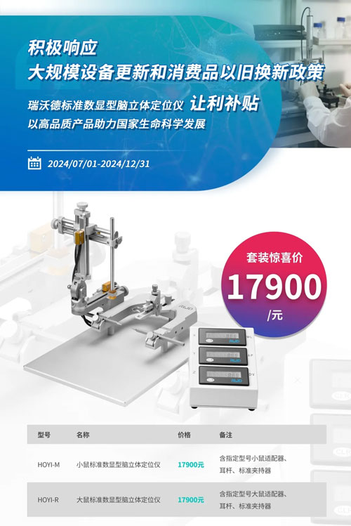 響應(yīng)國家以舊換新政策，瑞沃德麻醉定位產(chǎn)品讓利補貼，驚喜價來襲！